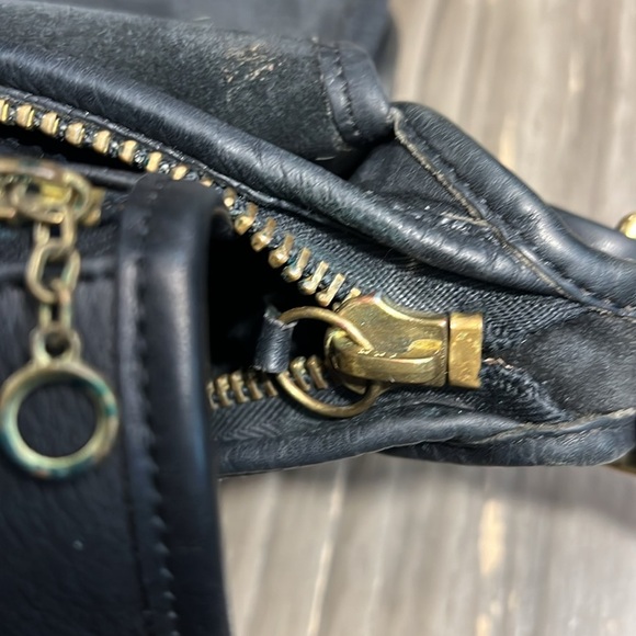 COACH 9951 CLASSIC BLACK SHOULDER SADDLE BAG CROSSBODY - Picture 17 of 17